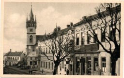 Humpolec, Horní (Riegrovo) náměstí od pivovaru